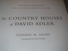 The Country Houses of David Adler