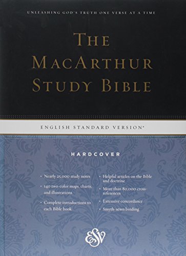 ESV MacArthur Study Bible (Hardcover) by unknown (8/10/2010) used book depot