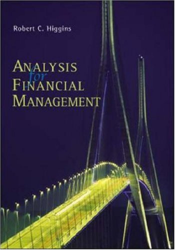 Analysis for Financial Management [Paperback] Higgins