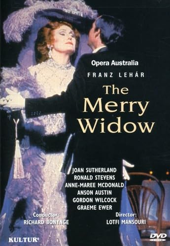 Lehar - The Merry Widow / Bonynge, Sutherland, Stevens, Opera Australia used book depot