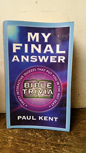 My Final Answer: Bible Trivia