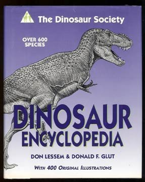 Dinosaur Society Dinosaur Encyclopedia used book depot