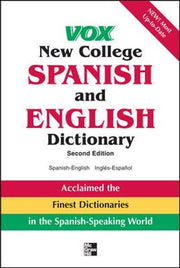 Vox New College Spanish and English Dictionary: English-spanish Espanol-ingles (Spanish and English Edition) used book depot