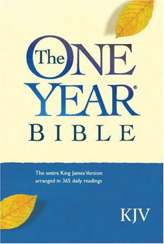The One Year Bible Compact Edition KJV used book depot