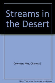 Streams in the Desert -4- used book depot