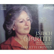 Bach:6 Harpsichord Partitas used book depot