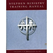 Stephen Ministry Training Manual, Vol. 1 & 2 (Modules 1 – 14 & Modules 15 – 25) used book depot