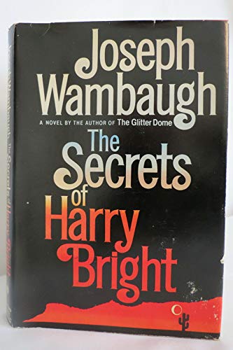 Rare - Joseph Wambaugh SECRETS OF HARRY BRIGHT 1985 used book depot