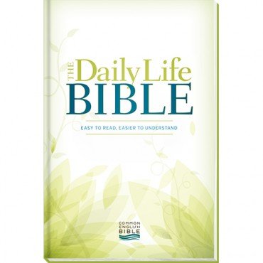 THE DAILY LIFE BIBLE LARGE PRINT EDITION used book depot