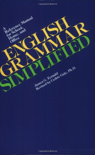 English Grammar Simplified used book depot