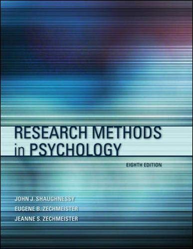 Research Methods In Psychology used book depot