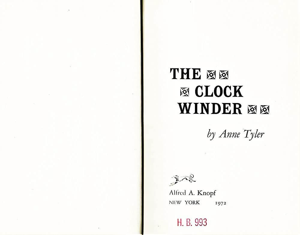 The Clock Winder used book depot