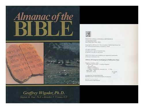 Almanac of the Bible used book depot