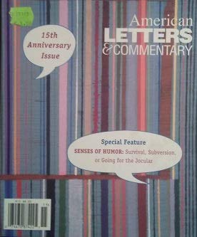American Letters & Commentary -- 15th Anniversary Issue (2003) used book depot