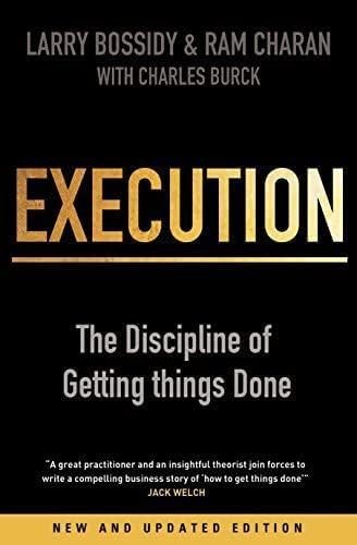 Execution: The Discipline of Getting Things Done used book depot