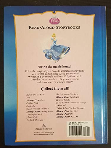 Cinderella (Disney Princess) (Read-Aloud Storybook) used book depot