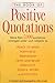 The Book of Positive Quotations Cook, John