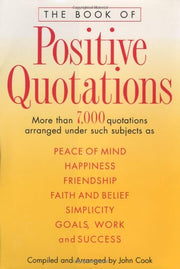The Book of Positive Quotations used book depot