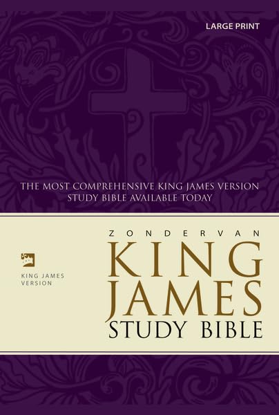 Zondervan KJV Study Bible, Large Print used book depot