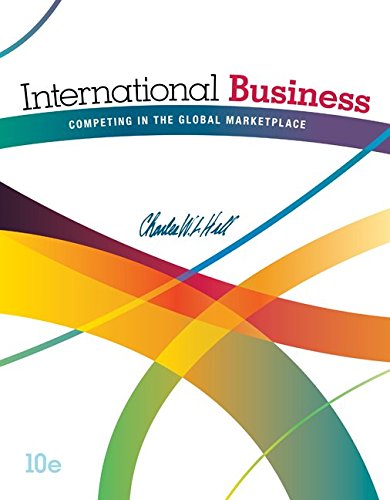 International Business: Competing in the Global Marketplace Hill, Charles