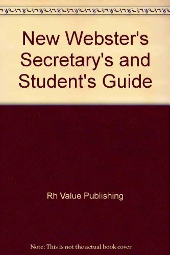 New Webster's Secretarys & Student used book depot