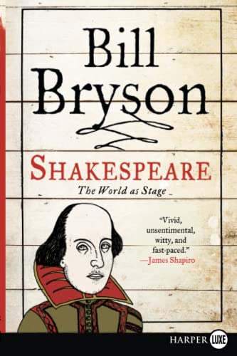Shakespeare: The World as Stage Eminent Lives [Paperback] Bryson, Bill