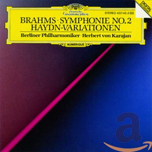 Brahms: Symphony No. 2 / Haydn Variations used book depot