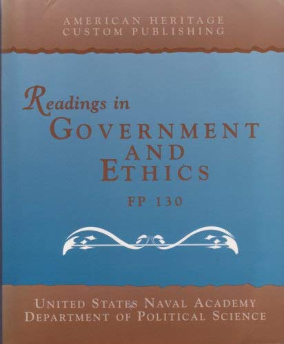 Readings in Government and Ethics