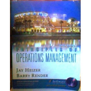 Principles of Operations Management used book depot