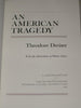 An American Tragedy [Hardcover] Dreiser, Theodore