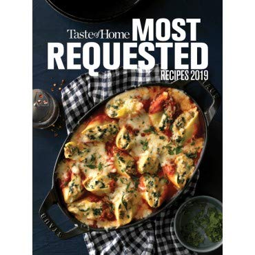Taste of Home Most Requested Recipes 2019 used book depot
