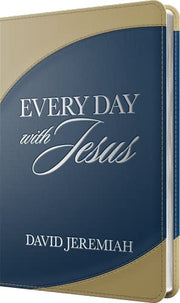 Every Day With Jesus 🙏 2022 Turning Point Leather Devotional 📖 by Dr. David Jeremiah 📘 used book depot