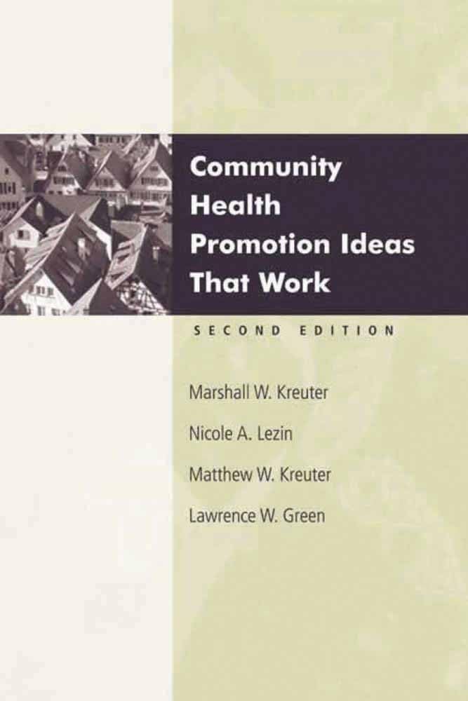 Community Health Promotion Ideas That Work used book depot
