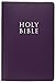 KJV, Gift and Award Bible, Imitation Leather, Purple, Red Letter Edition Zondervan