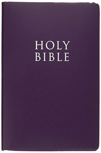 KJV, Gift and Award Bible, Imitation Leather, Purple, Red Letter Edition Zondervan