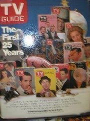 TV Guide The First 25 Years used book depot