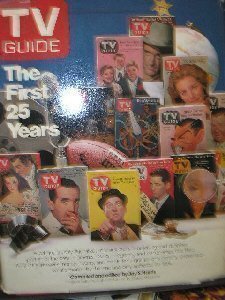 TV Guide The First 25 Years used book depot