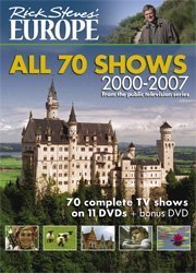 Rick Steves' Europe, 2000-2007: All 70 Shows [DVD] used book depot