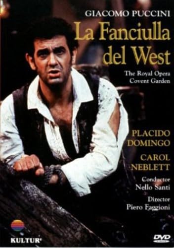 Puccini - La Fanciulla del West / Santi, Domingo, Neblett, Royal Opera Covent Garden used book depot