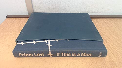 If This is a Man [Hardcover] Primo Levi