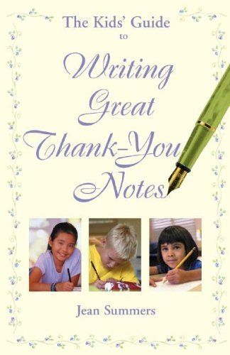 The Kids' Guide to Writing Great Thank-You Notes used book depot