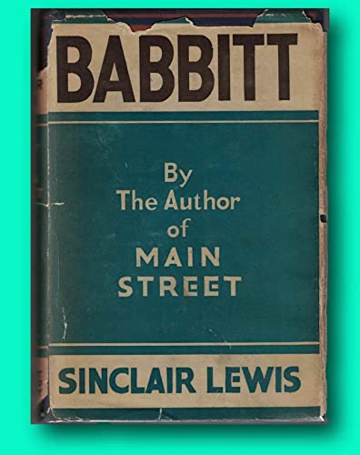 Rare Sinclair Lewis / Babbitt First Edition 1922 used book depot