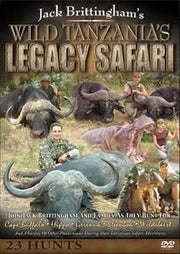 Jack Brittingham's Wild Tanzania's Legacy Safari African Hunting [DVD] used book depot