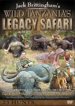 Jack Brittingham's Wild Tanzania's Legacy Safari African Hunting [DVD] used book depot