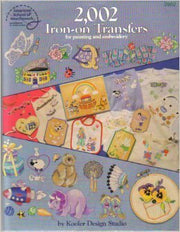 2,002 Iron-on Transfers for Painting and Embroidery used book depot