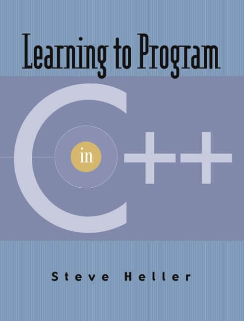 Learning to Program in C++ (CD-ROM) used book depot