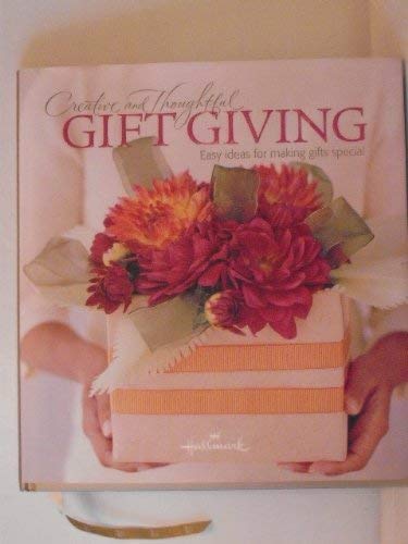 Hallmark, Creative and Thoughtful Gift Giving, Easy Ideas for Making Gifts Special used book depot