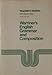 Warriners English Grammar and Composition Teachers Manual Third Course [Paperback] John E Warriner