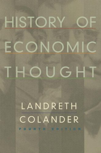History of Economic Thought used book depot