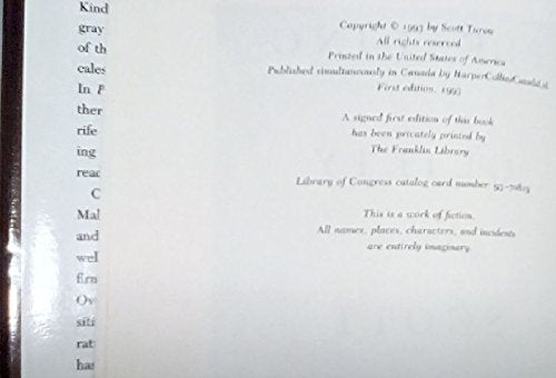 Pleading guilty / Scott Turow used book depot